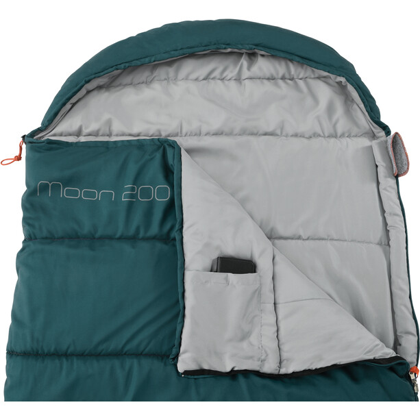 Easy Camp Moon 200 Sleeping Bag, groen