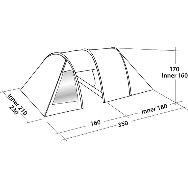 Easy Camp Galaxy 300 Tent Grønn