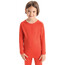 Icebreaker 200 Oasis LS Långärmad tröja Barn röd