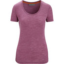 Icebreaker Sphere II Camiseta con cuello redondo SS Mujer, violeta