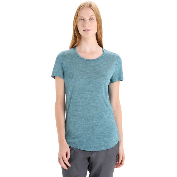 Icebreaker Sphere II T-shirt à manches courtes Femme, Bleu pétrole