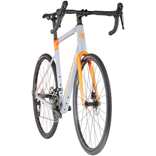 Ridley Bikes Grifn 105, gris/naranja