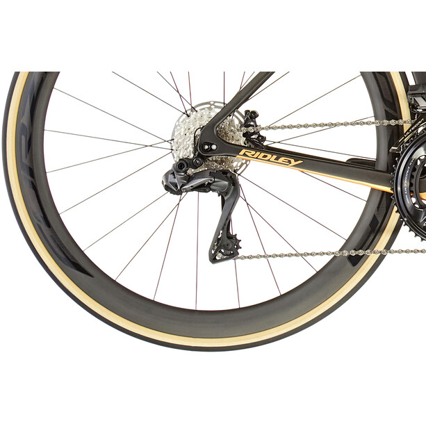 Ridley Bikes Noah Fast Ultegra Di2 12-speed, goud/zwart
