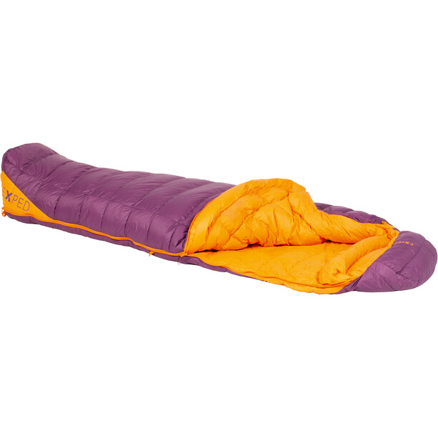 Exped Comfort -5° Śpiwór M Kobiety, fioletowy/pomarańczowy