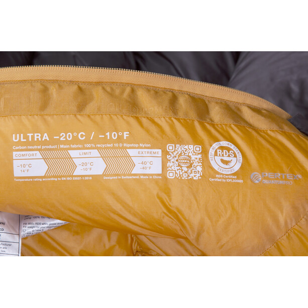 Exped Ultra -20° Sleeping Bag M, ruskea