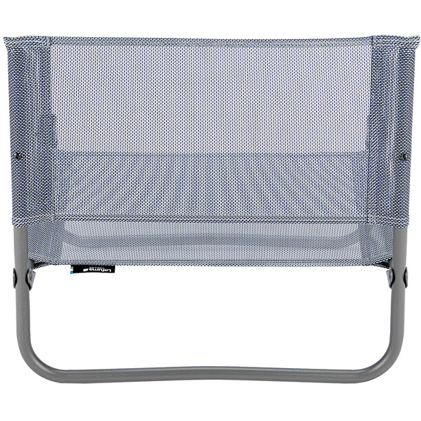 Lafuma Mobilier CB Chaise de plage avec Cannage Phifertex, bleu/gris