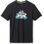 Smartwool River Van Graphic Camiseta SS Slim Fit, negro