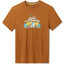 Smartwool River Van Graphic Camiseta SS Slim Fit, marrón