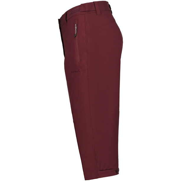 Icepeak Beattie Rozciągliwe spodnie Capri Kobiety, czerwony