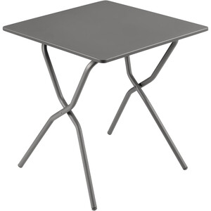 Lafuma Mobilier Balcony Table Steel Top, negro negro