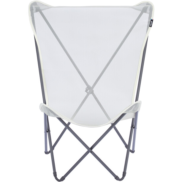 Lafuma Mobilier Maxi Pop Up Chaise pliante avec Batyline, beige/gris