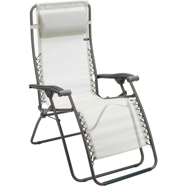 Lafuma Mobilier RSXA Relax Chair with Cannage Phifertex seigle ii/titane