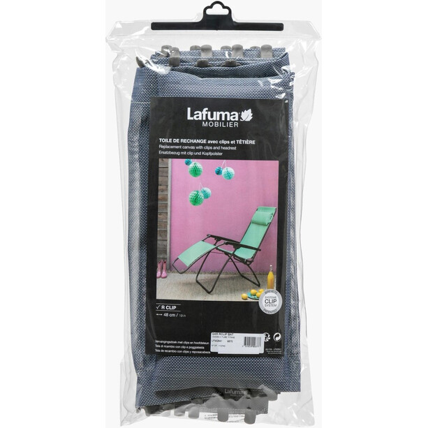 Lafuma Mobilier Set Spare Cover für R Clip Batyline blau