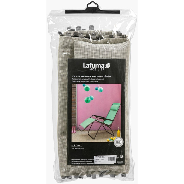 Lafuma Mobilier Set Spare Cover para R Clip Batyline, beige