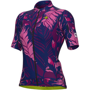 Alé Cycling Leaf SS Jersey Mujer, rosa rosa
