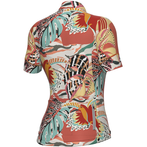 Alé Cycling Rio SS Jersey Mujer, Multicolor