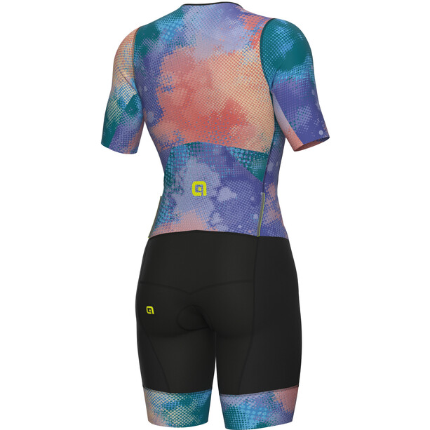 Alé Cycling Triathlon Bomb SS Skinsuit Women, Multicolore
