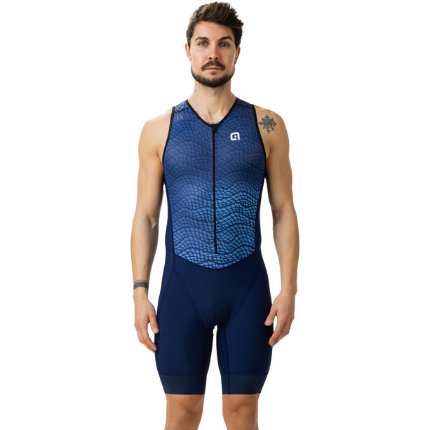 Alé Cycling Triathlon Dive Combinaison SL Homme, bleu