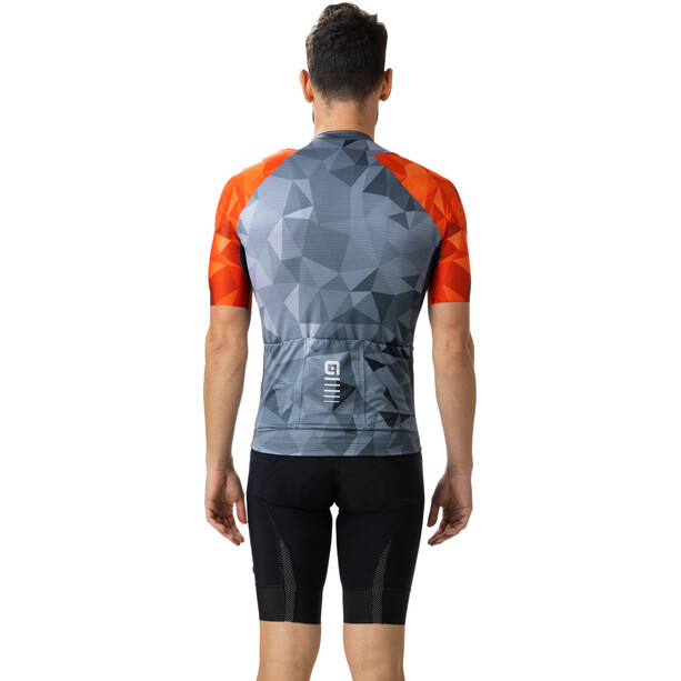 Alé Cycling Valley Jersey SS Homme, noir/gris