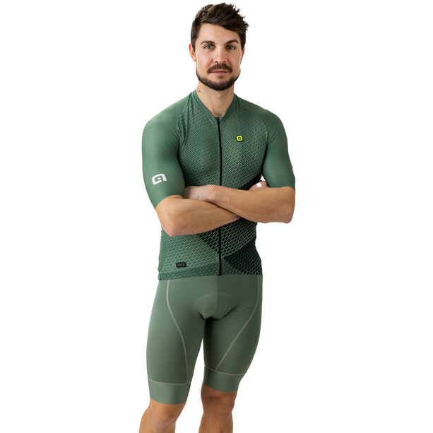 Alé Cycling Web Koszulka SS Mężczyźni, zielony