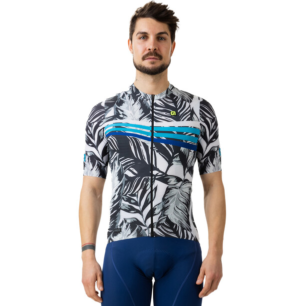 Alé Cycling Wild Jersey SS Homme, gris/blanc