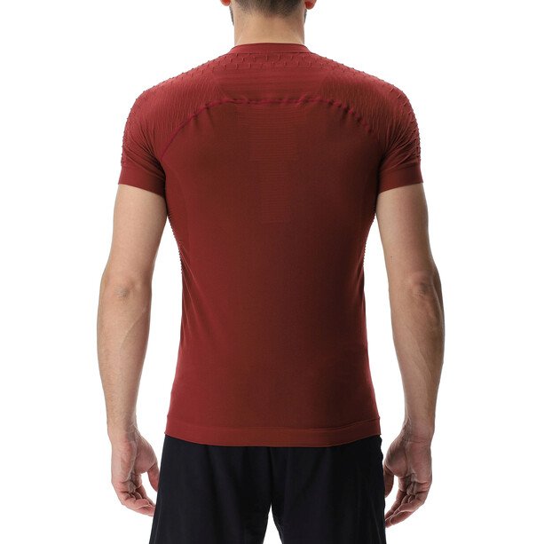 UYN City Shortleeves Running Shirt Men cabernet