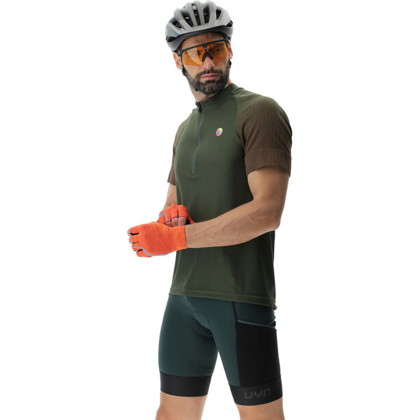 UYN Grit OW Biking Kurzarmshirt Herren grün