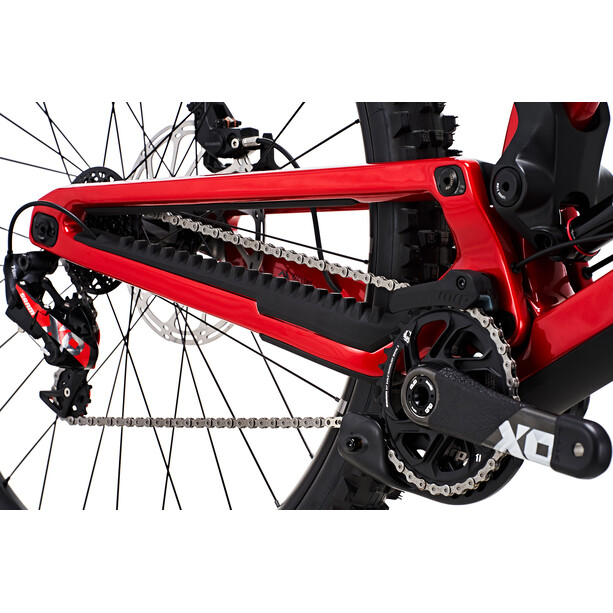 Nukeproof Dissent 290 RS Carbon, rosso