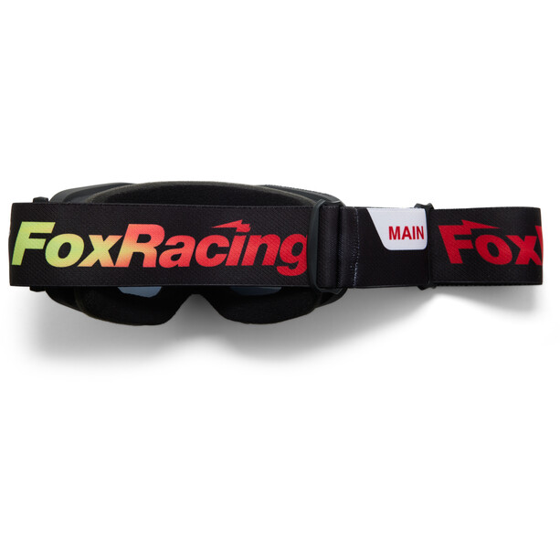 Fox Main Statk Spark Gafas Jóvenes, negro/rojo