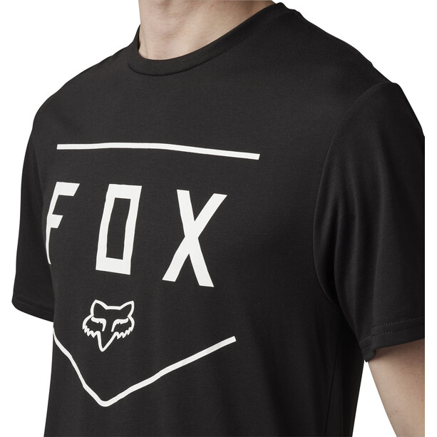 Fox Shield Tech Koszulka SS Mężczyźni, czarny