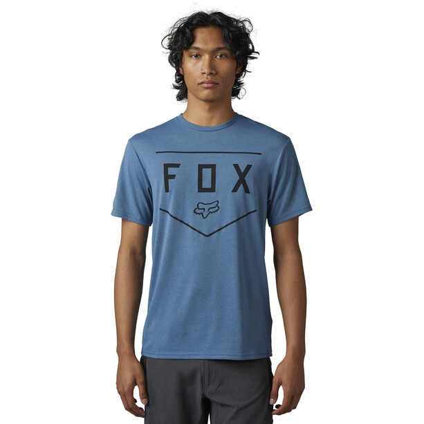 Fox Shield Tech T-shirt Heren, blauw