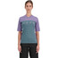 Mons Royale Redwood Enduro VT Camiseta SS Mujer, Azul petróleo/violeta