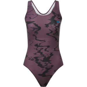 dhb Moda Muscleback Traje de baño Mujer, violeta/negro violeta/negro