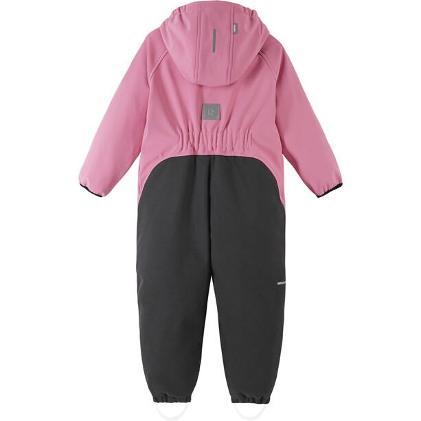 Reima Mjosa Softshell-overalls Børn, pink/sort