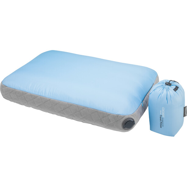 Cocoon Air Core Pillow Ultralight, bleu/gris