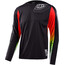 Troy Lee Designs Sprint Jersey LS, negro/rojo