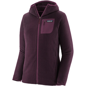 Patagonia R1 Air Sweat à capuche zippé Femme, violet violet