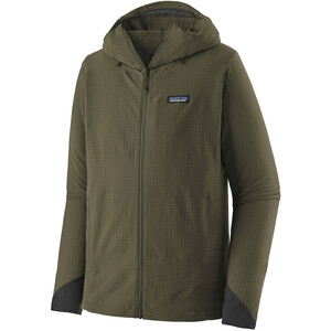 Patagonia R1 TechFace Pull à capuche Homme, olive olive