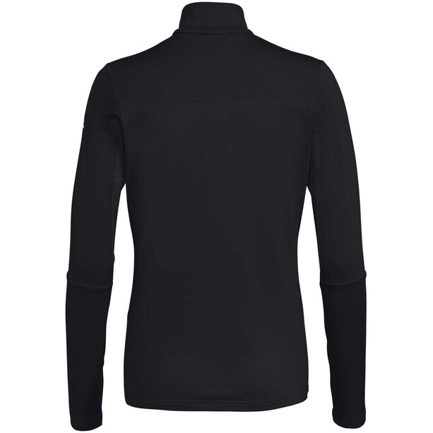 VAUDE Livigno II Half-Zip Pullover Damen schwarz