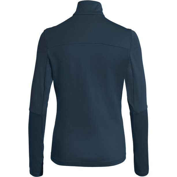 VAUDE Livigno II Half-Zip Pullover Damen blau