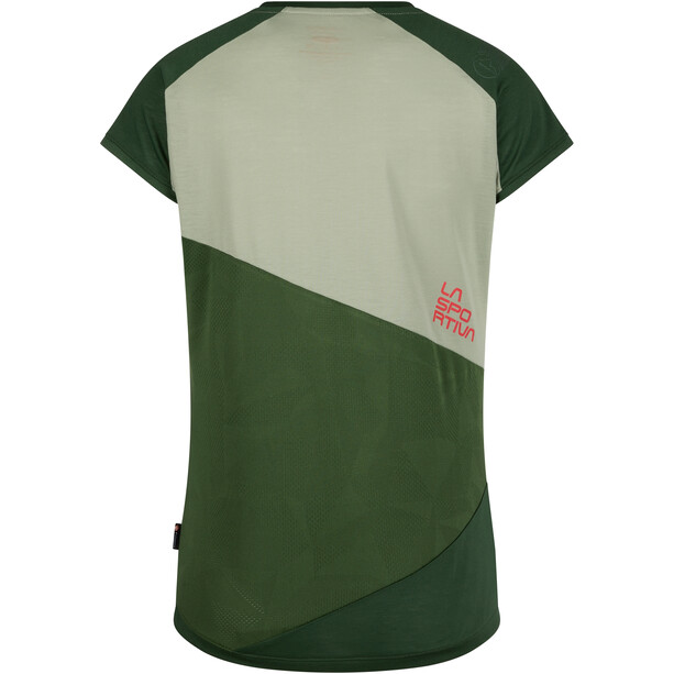 La Sportiva Hold T-Shirt Femme, beige/vert