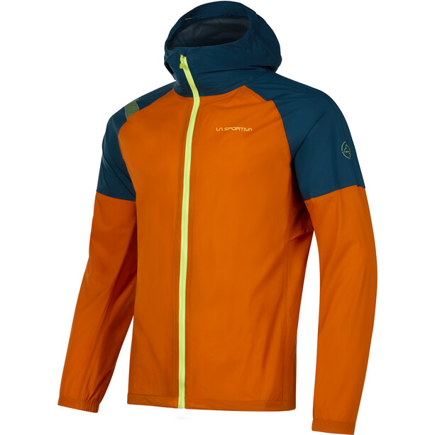 La Sportiva Pocketshell Jacke Herren orange/blau