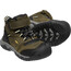 Keen Ridge Flex Mid WP Shoes Kids dark olive/dusky citron