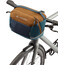 VAUDE Cycle Box Bolsa de hombro con asa, beige/azul