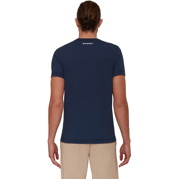 Mammut Core Logo T-Shirt Homme, bleu