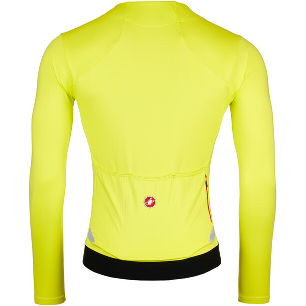 Castelli Fly Koszulka rowerowa z długim rękawem Mężczyźni, żółty