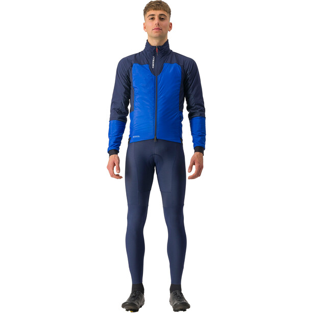 Castelli Fly Thermal Chaqueta Hombre, azul
