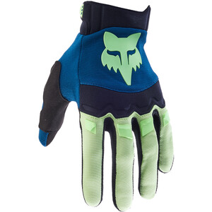Fox Dirtpaw Gloves Men, azul/verde azul/verde
