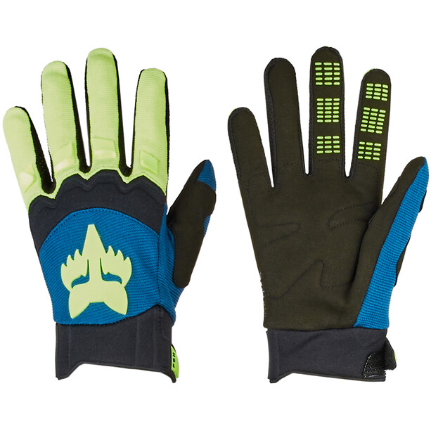 Fox Dirtpaw Handschoenen Heren, blauw/groen