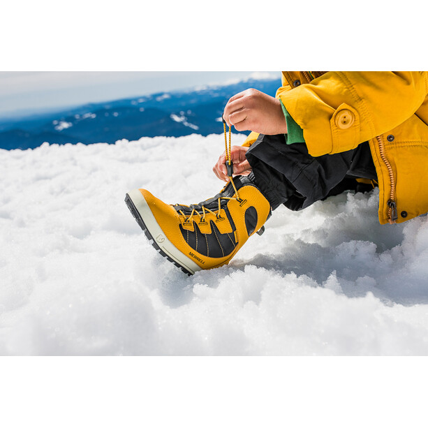 Merrell Snow Bank 4.0 Wasserdichte Schuhe Kinder braun/schwarz